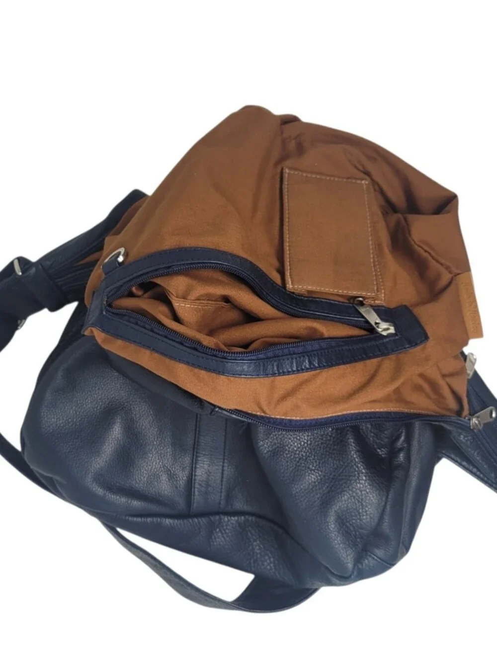 Coronada Blue Leather Hobo Concealed Carry
